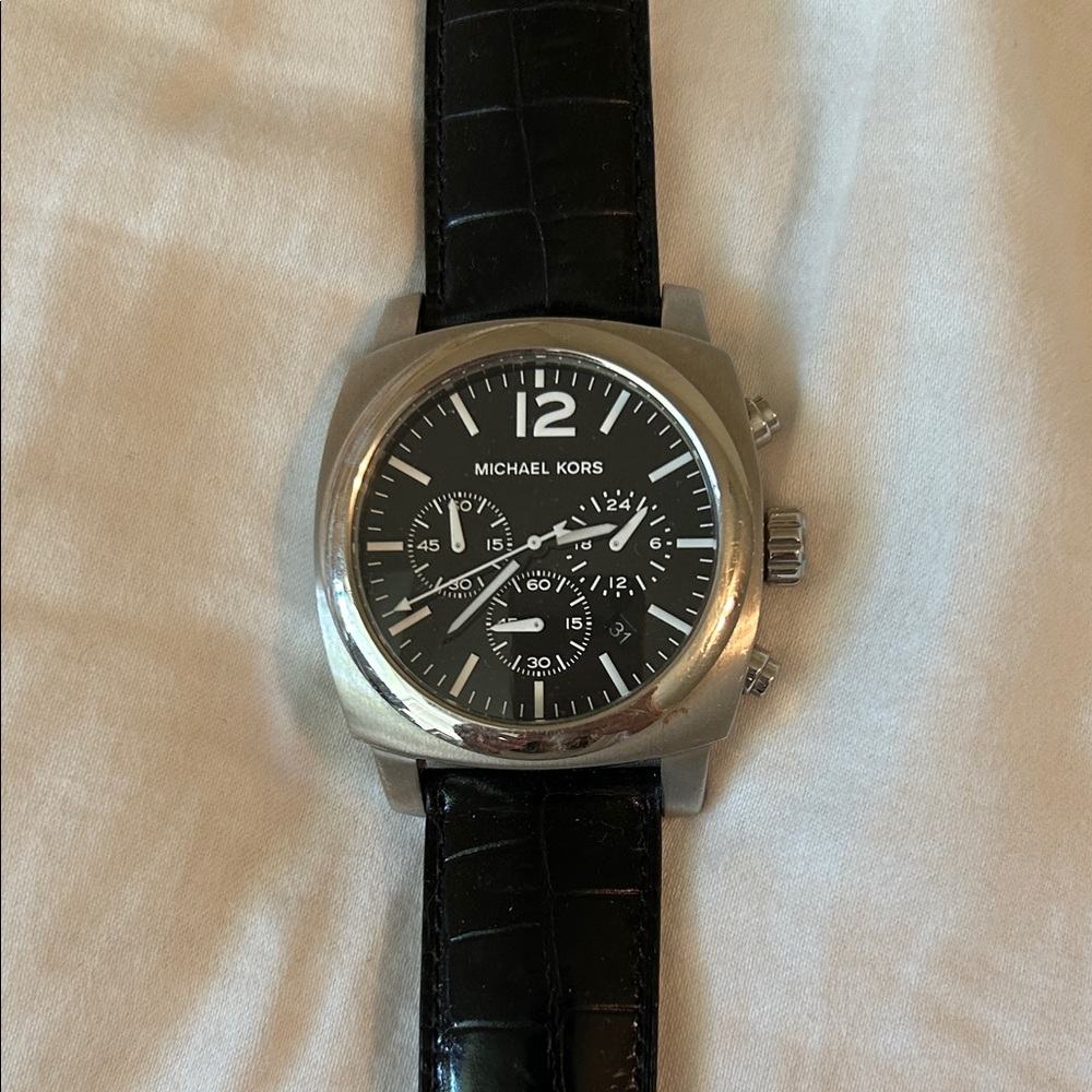 Michael Kors Chronograph with Black Strap